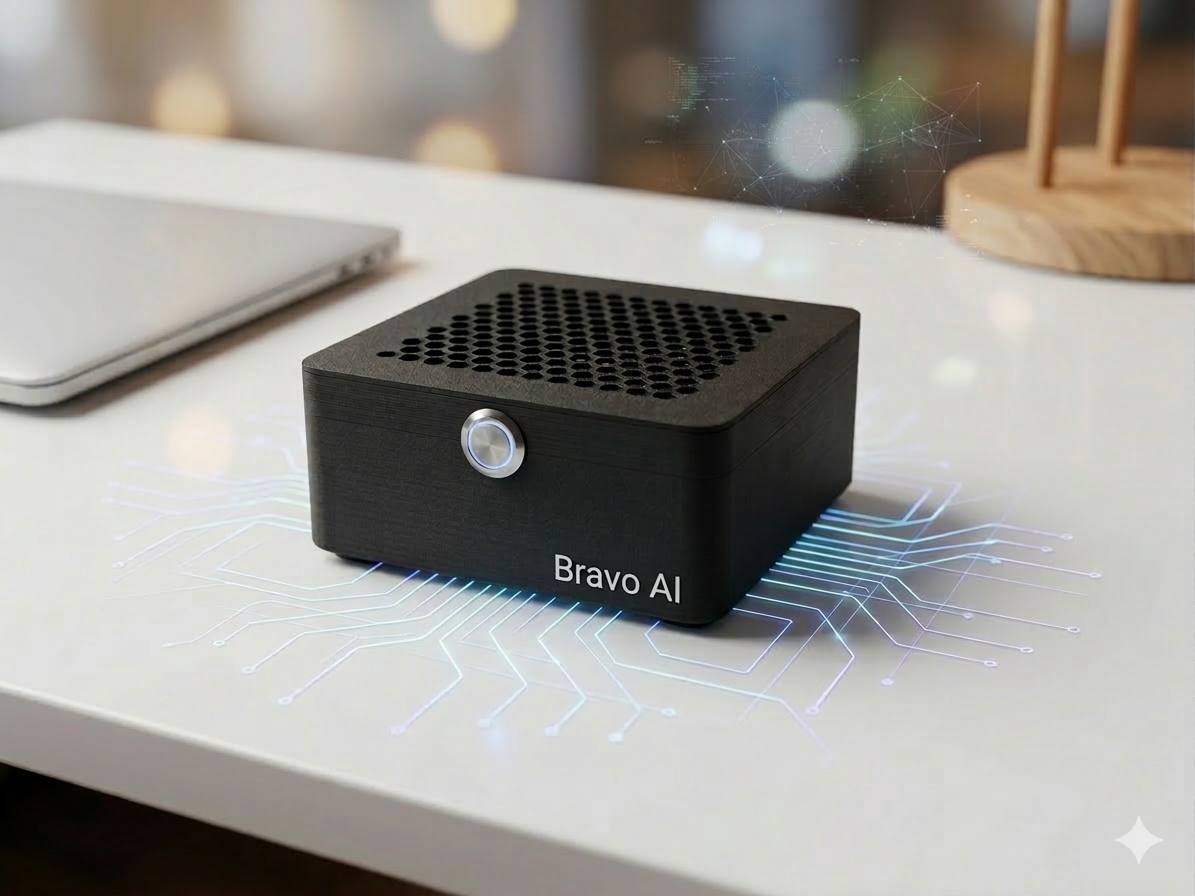 Bravo AI · Assistant Hub - dispositivo de IA