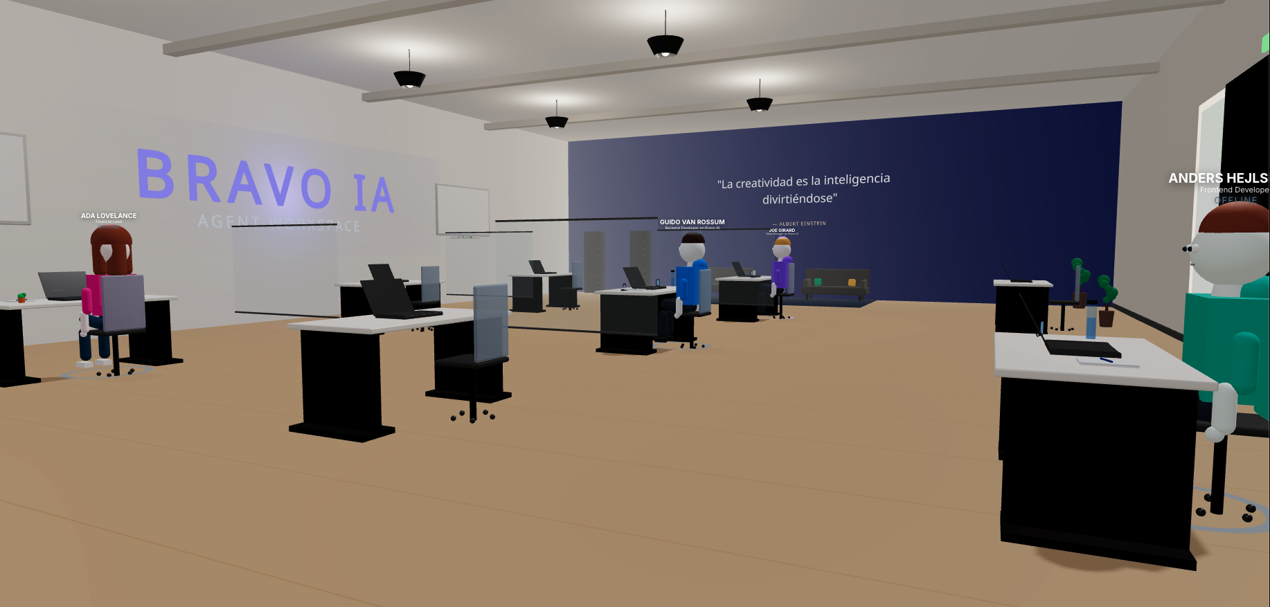 The Office AI - Bravo IA Agent Workspace